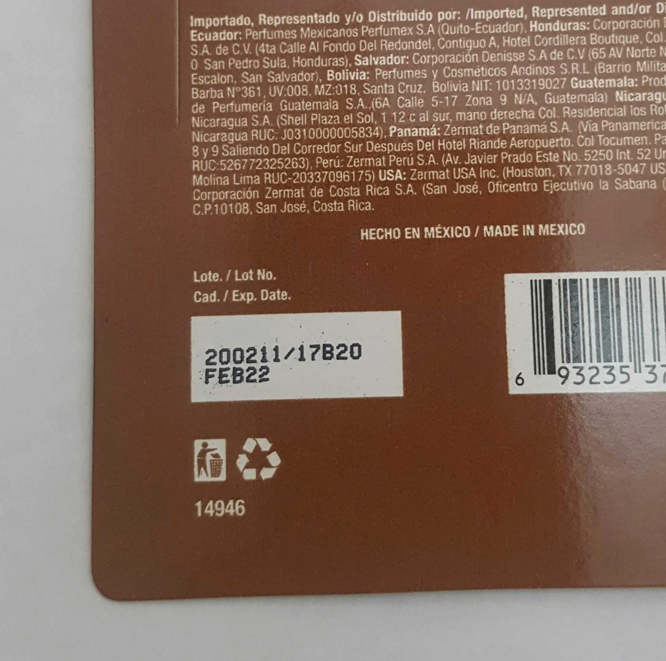 Servicio profesional de loteado de producto